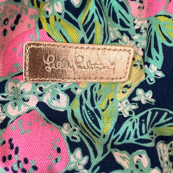 Lilly Pulitzer cosmetics/ Jewelry drawstring bag - Picture 2 of 5